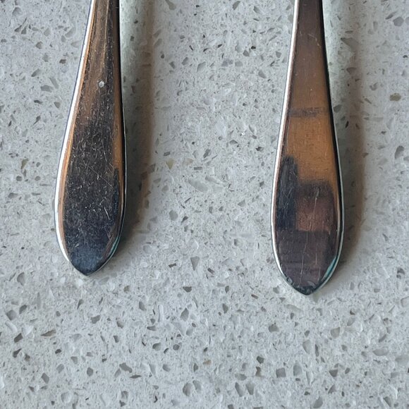 The Cellar Stainless Steel Forks 6.5" Japan Set of 2 Minimalist Design - Picture 4 of 5